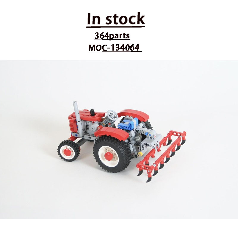 Urban Farming Agriculture - MOC-134064 Miejska Farma Rolnicza Retro Traktor