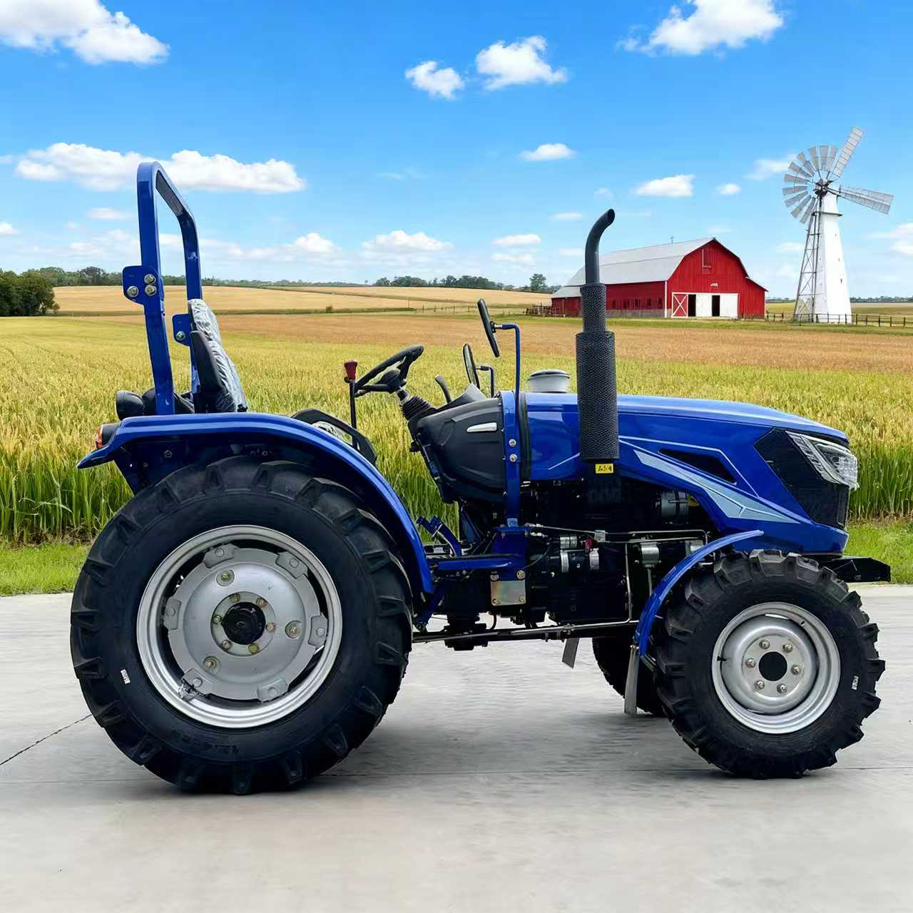 Tractor Implement - Darmowa Wysyłka Ciągnik Rolniczy 4WD Euro