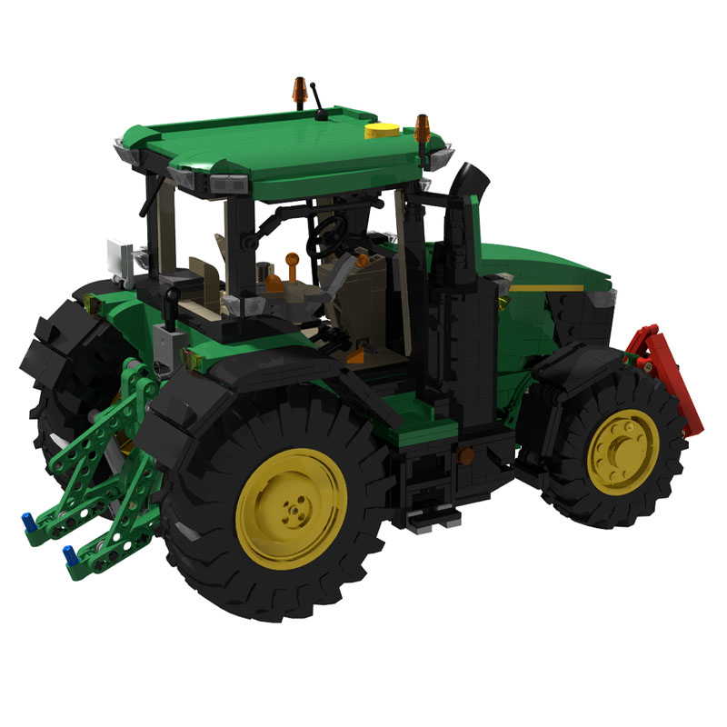 Urban Farming Agriculture - MOC-231420 Miejski Traktor Rolniczy Model z