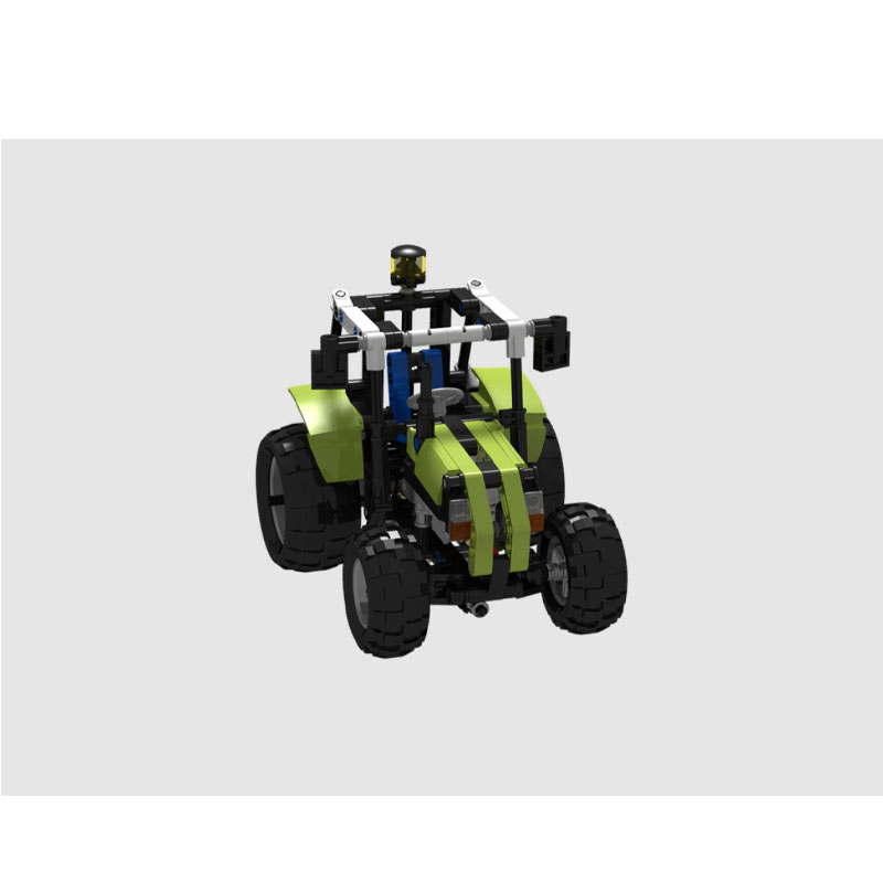 Urban Farming Agriculture - MOC-46194 Miejski Traktor Rolniczy Model z