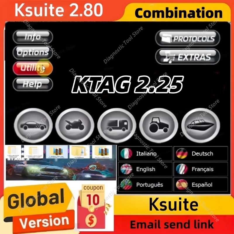 Tractor Implement - Oprogramowanie Ktag 2.25 i Ksuite 2.80