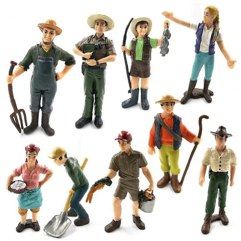 Farming Japan - Pracownik gospodarstwa Rolnik Symulacja Ludzie Model