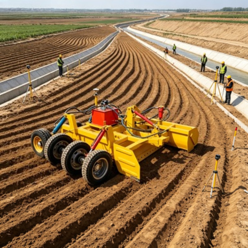 Farming Agriculture Land - Fabrycznie Nowa Laserowa Szpadla Grawitacyjna do