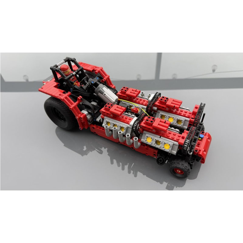 Urban Farming Agriculture - MOC-256713 Model traktora rolniczego do budowy
