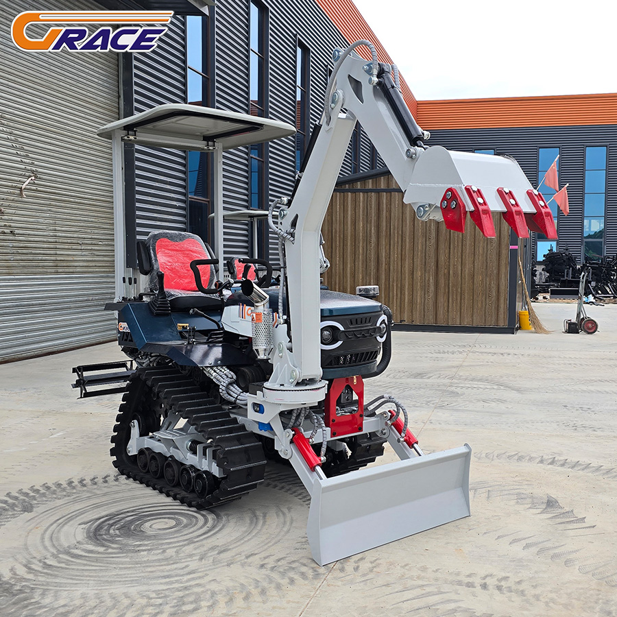 Traktor gąsienicowy z gumowymi – Farming Agriculture Land recenzja i cena