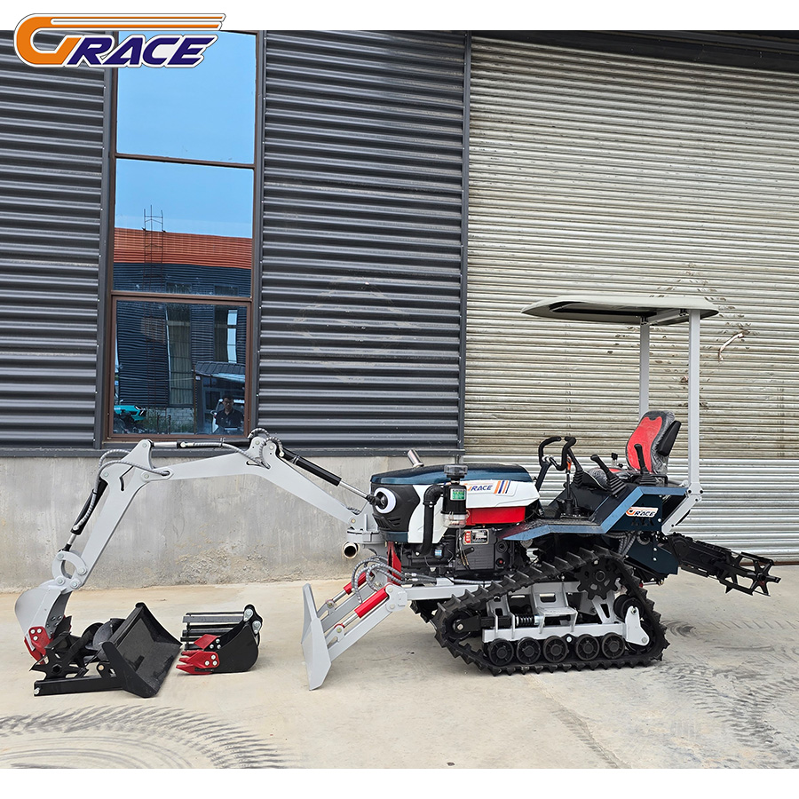Lekki traktor gąsienicowy z gu – Farming Agriculture Land recenzja i cena
