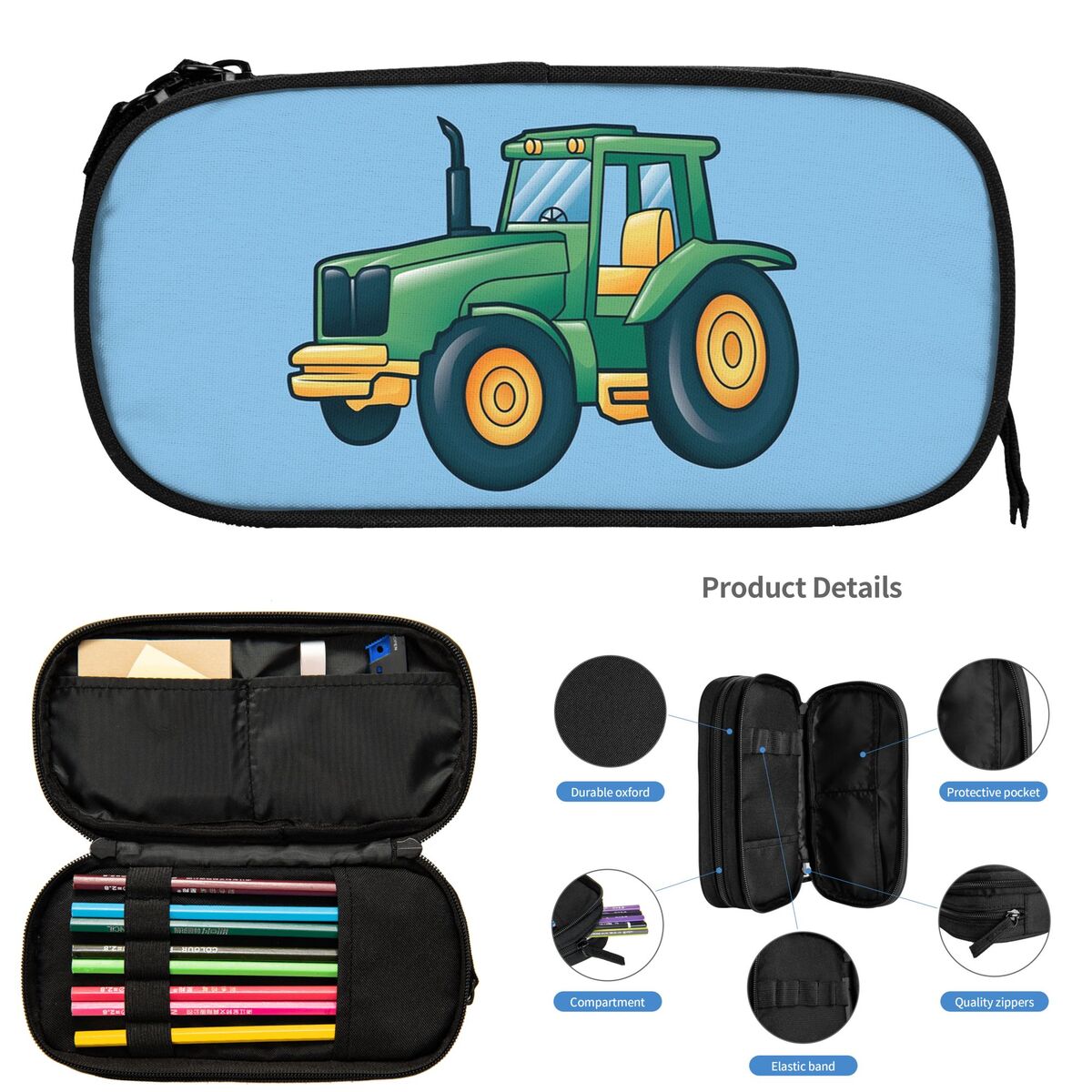 Piórniki dla uczniów z motywem – Agriculture Farming School recenzja i cena