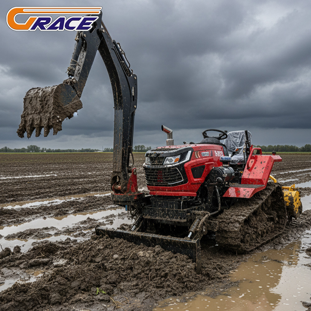 Gorąca sprzedaż mini traktora  – Farming Agriculture Land recenzja i cena