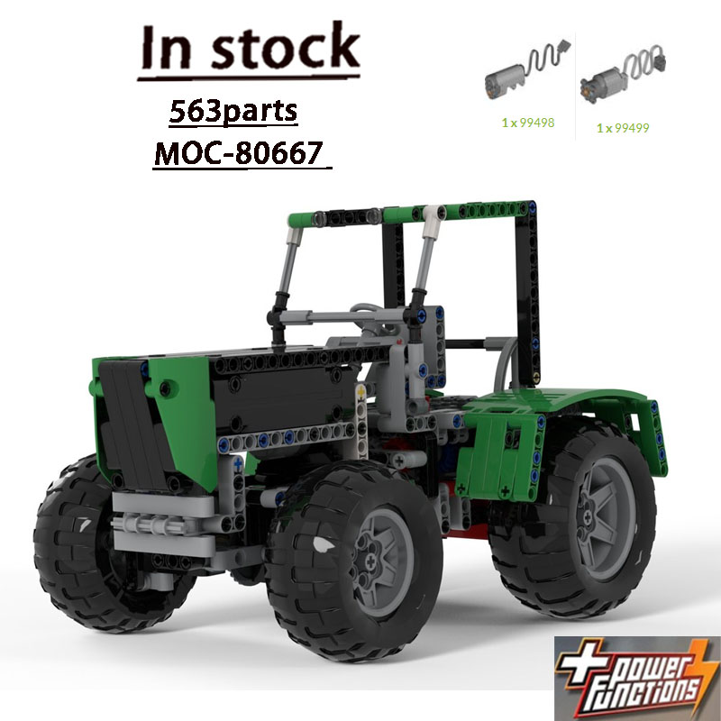 MOC-80667 Miejski Traktor Roln – Urban Farming Agriculture recenzja i cena